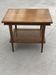 Natural wood coffee table by John Widdicomb 1960