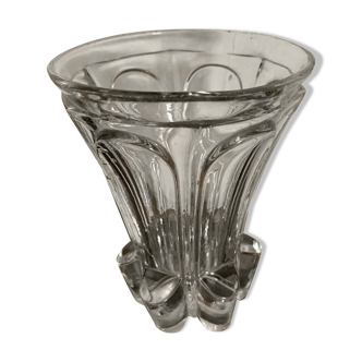 Small art deco glass vase