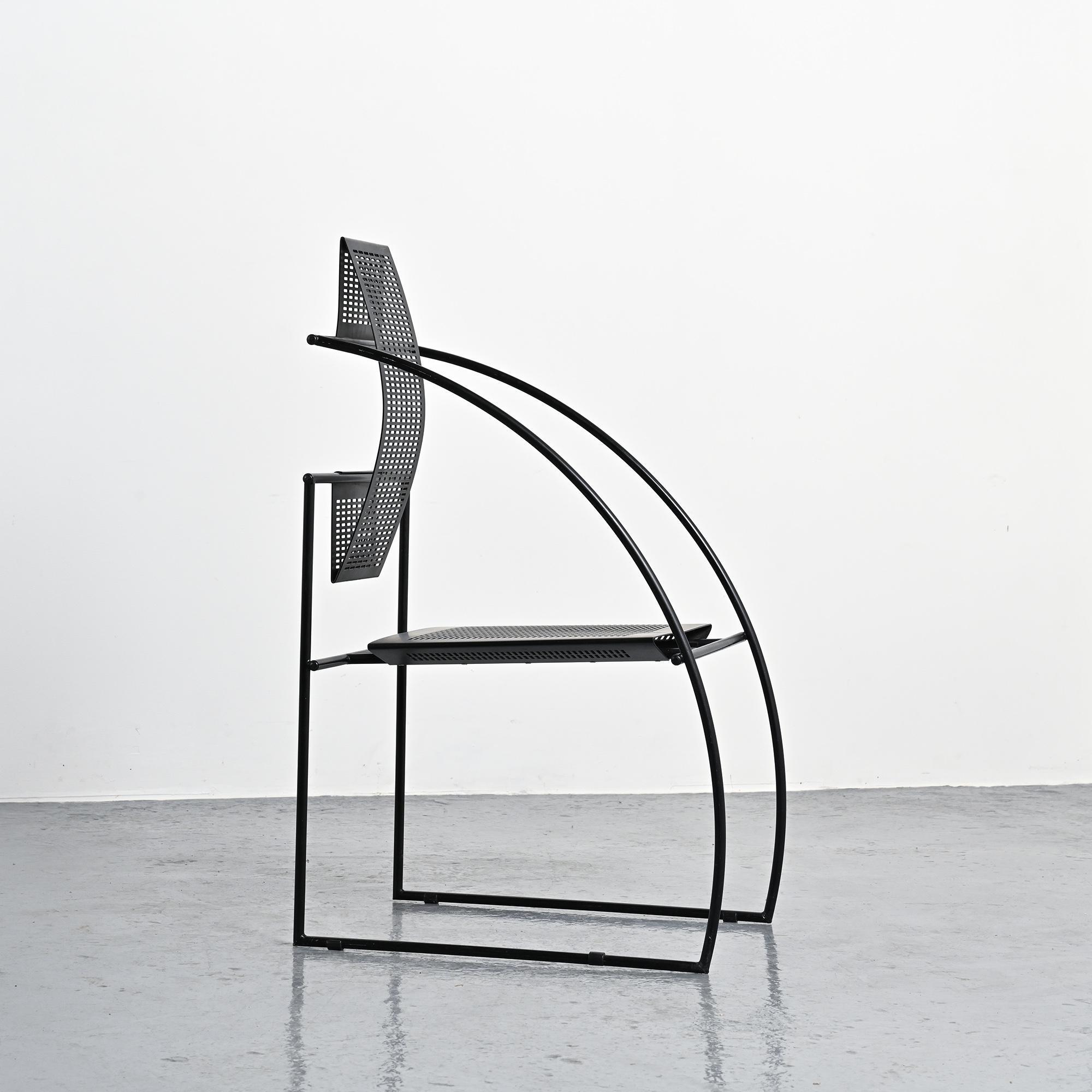 Quinta 605 chair by Mario Botta for Alias, circa 1985