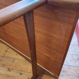 Scandinavian style extendable teak table