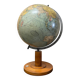 Antique 1920s German table globe by renowned makers Columbus