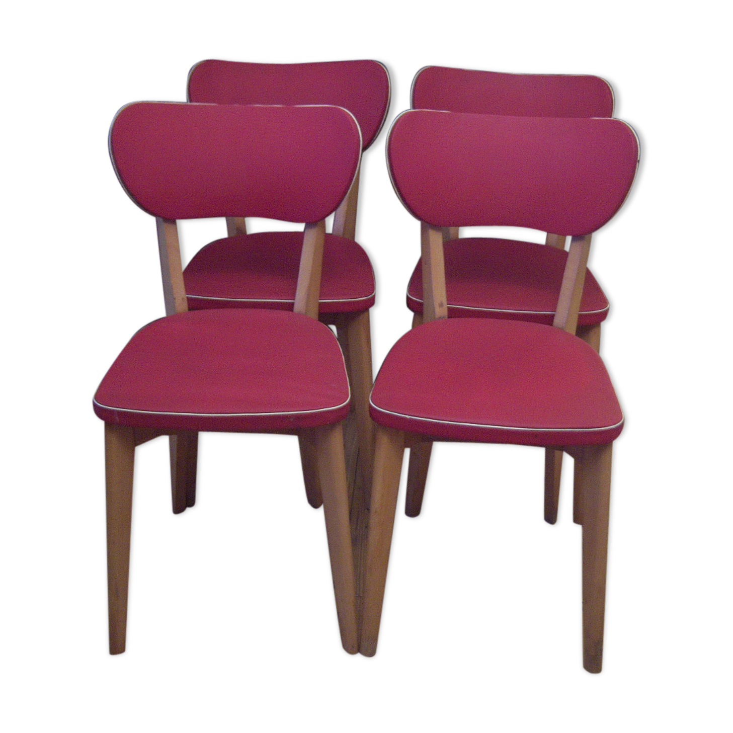 4 vintage chairs