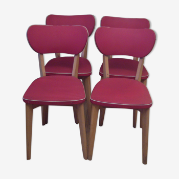 4 vintage chairs