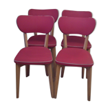4 vintage chairs