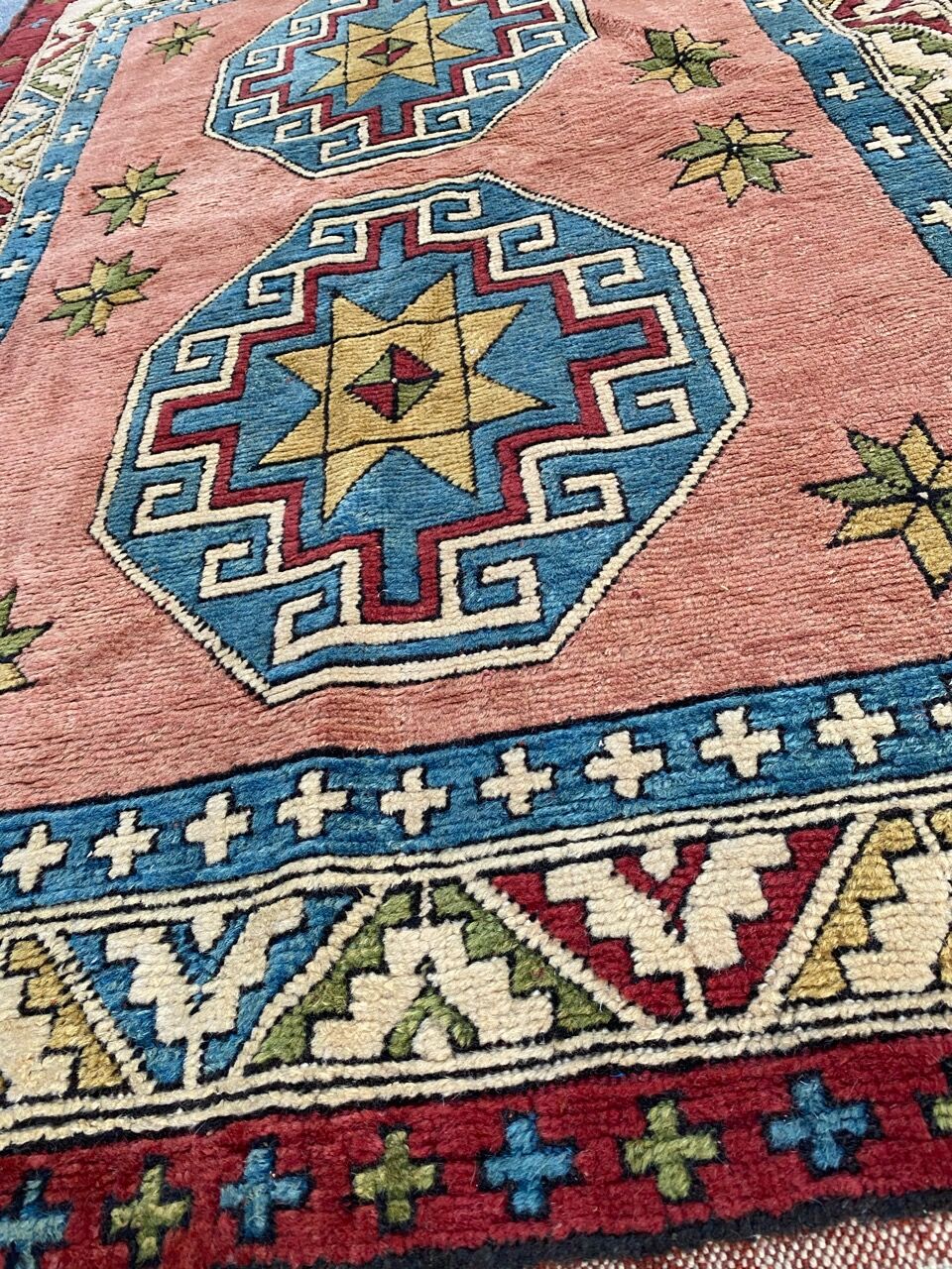 Turkish vintage carpet Kars 132x195 cm