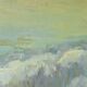 Painting “Under the Snow”, signed J.J Duboc – 1980