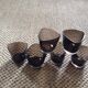 Series of 6 glasses