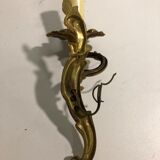 Bronze wall lamp