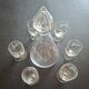 Port decanter and its 6 glasses