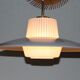 Opaline suspension lacquered steel and brass