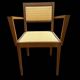 Paire de fauteuils bridge art deco