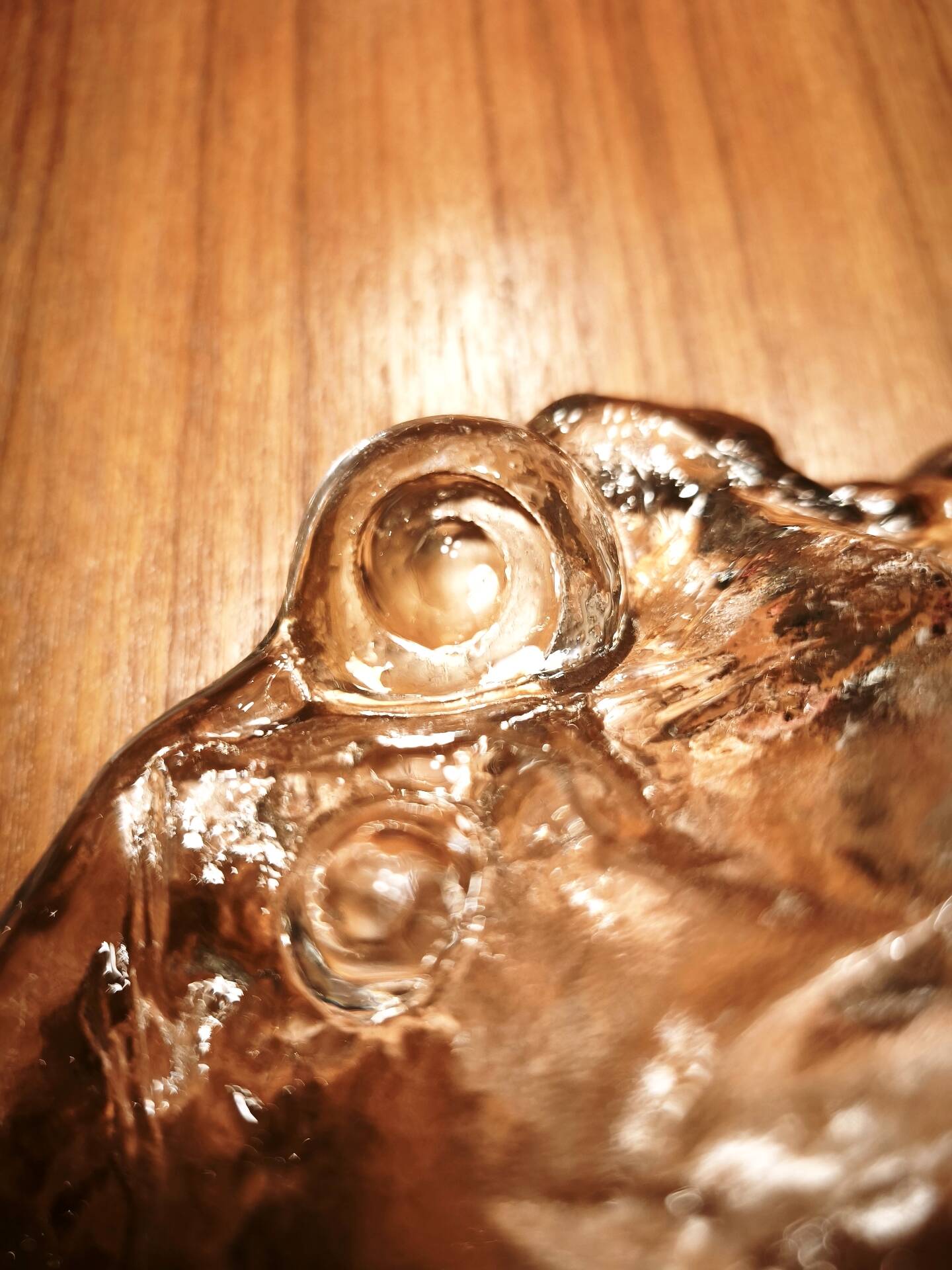 Snail-shaped pocket bowl / Fossil Jolanda Prinsen Walther Glass