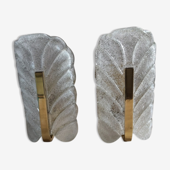 Pair of wall lamps by Carl Fagerlund, Sweden, 1960s