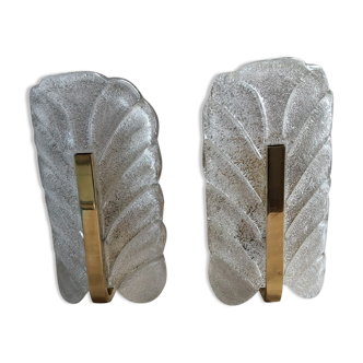 Pair of wall lamps by Carl Fagerlund, Sweden, 1960s