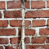 White metal table lamp