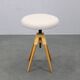 Mid-century swivel piano stool, Czechoslovakia, 1970s