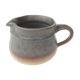 Enamelled stoneware pitcher