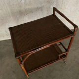 Rattan and cane server