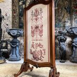 Triptych mirror of brot walnut period napoleon iii xix th century