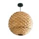Braided palm ball suspension