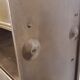 Column to 5 valves descaled Roneo inside and outside, waxed, patina