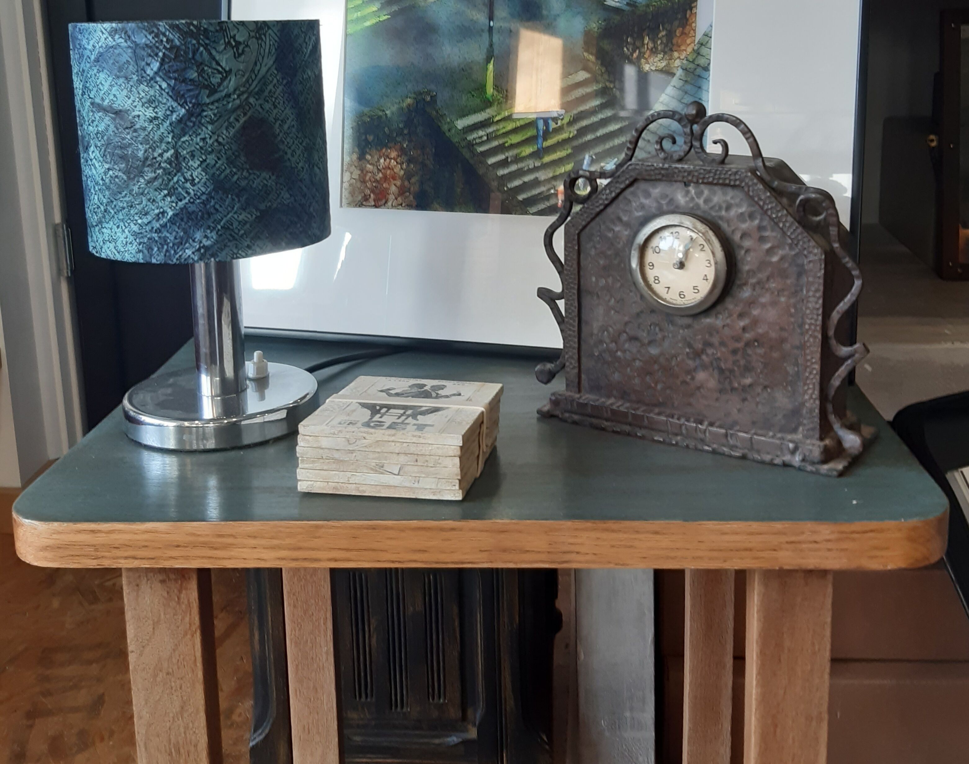 Coffee table in oak, 50