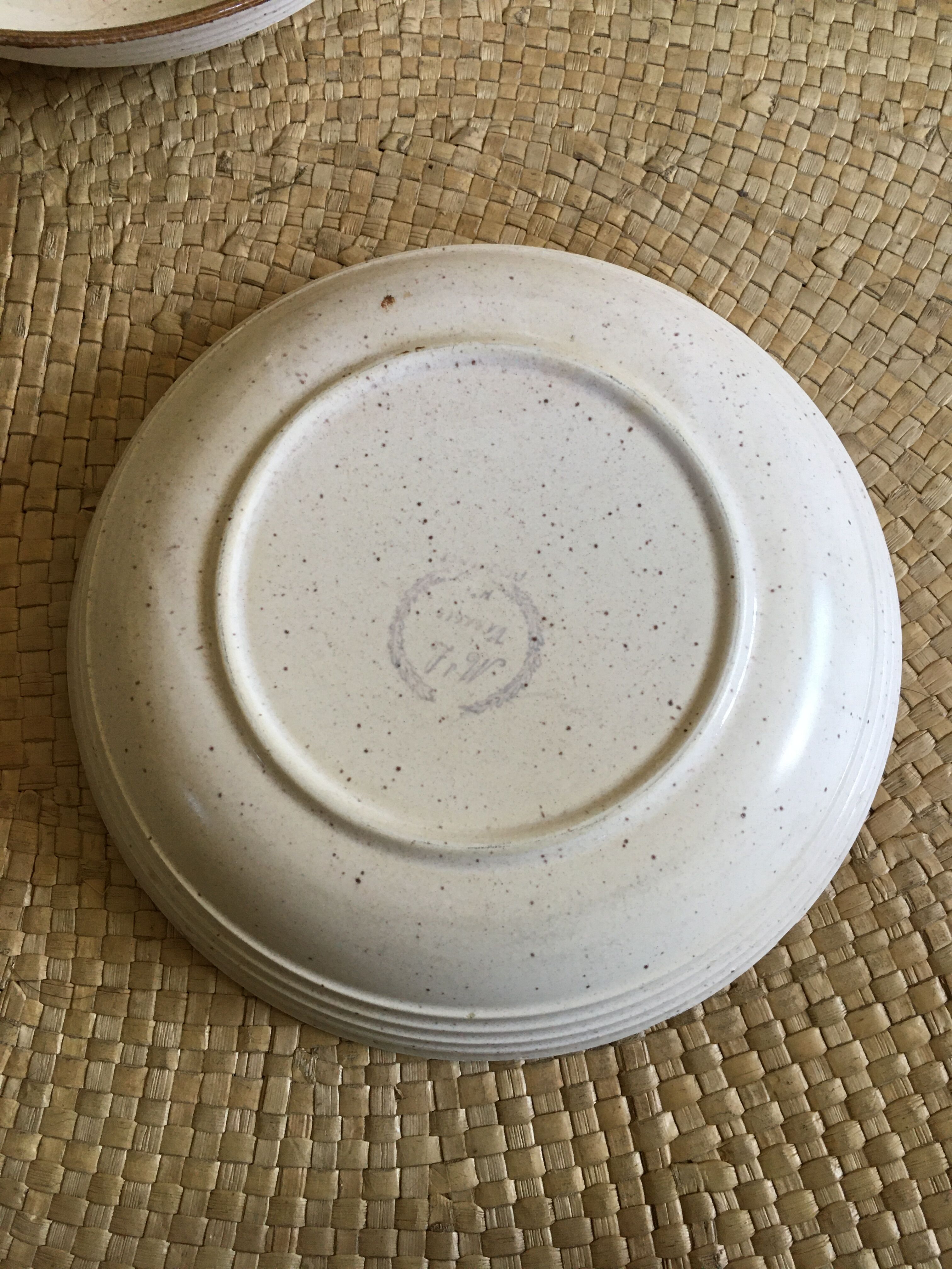 Lot of 5 soup plates