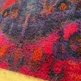 Tapis rya scandinave original par oili mäki pour finnrya oy ab, finlande