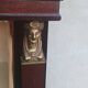 Empire style display cabinet in mahogany veneer