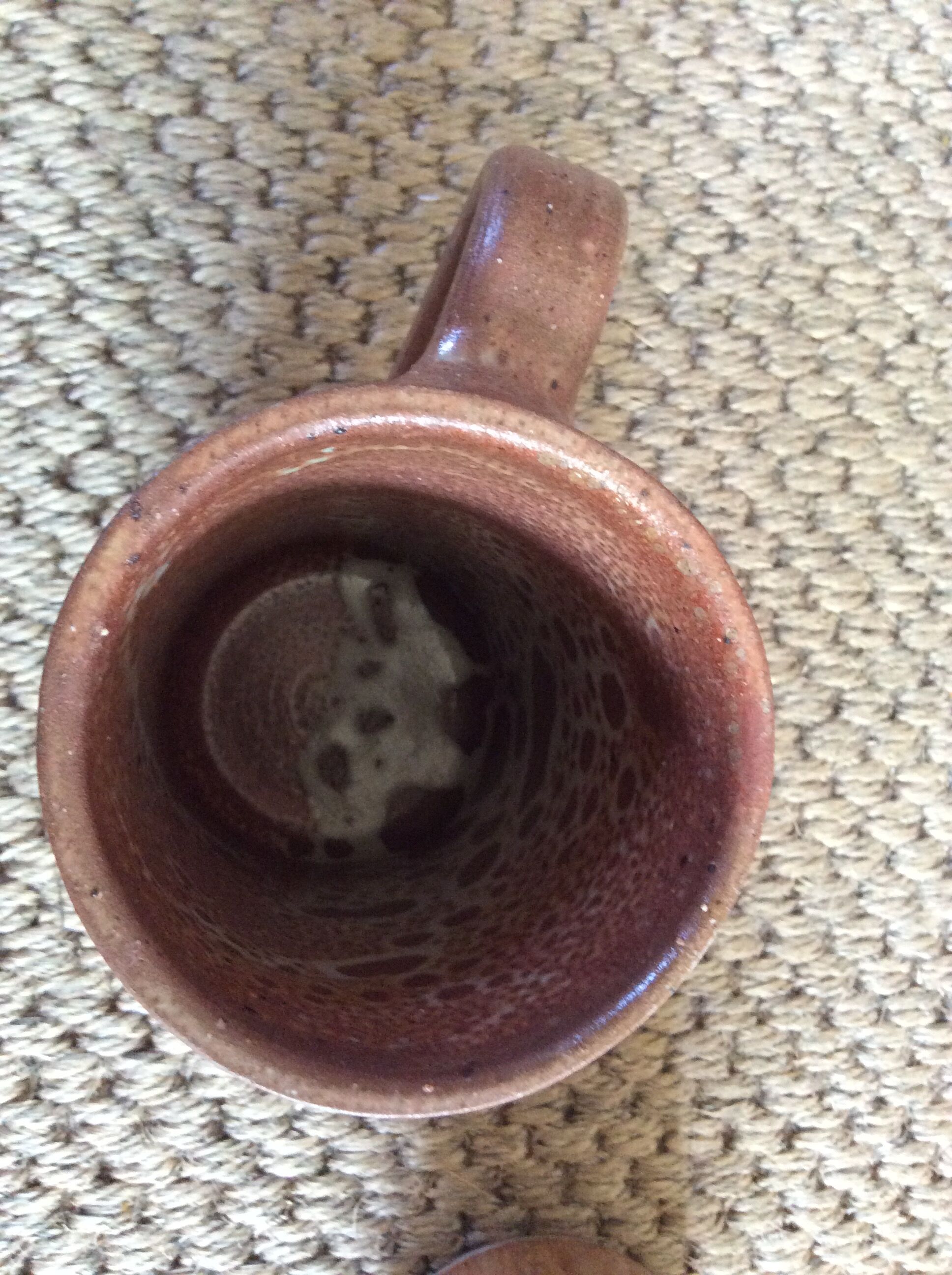 Set of 2 sandstone mugs