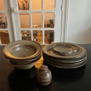 Vaisselle en grès Jean Tessier, Atelier le Cep