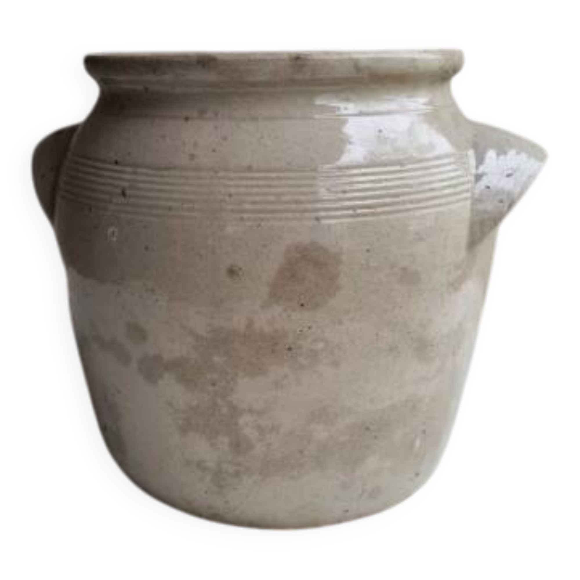 Large stoneware pot