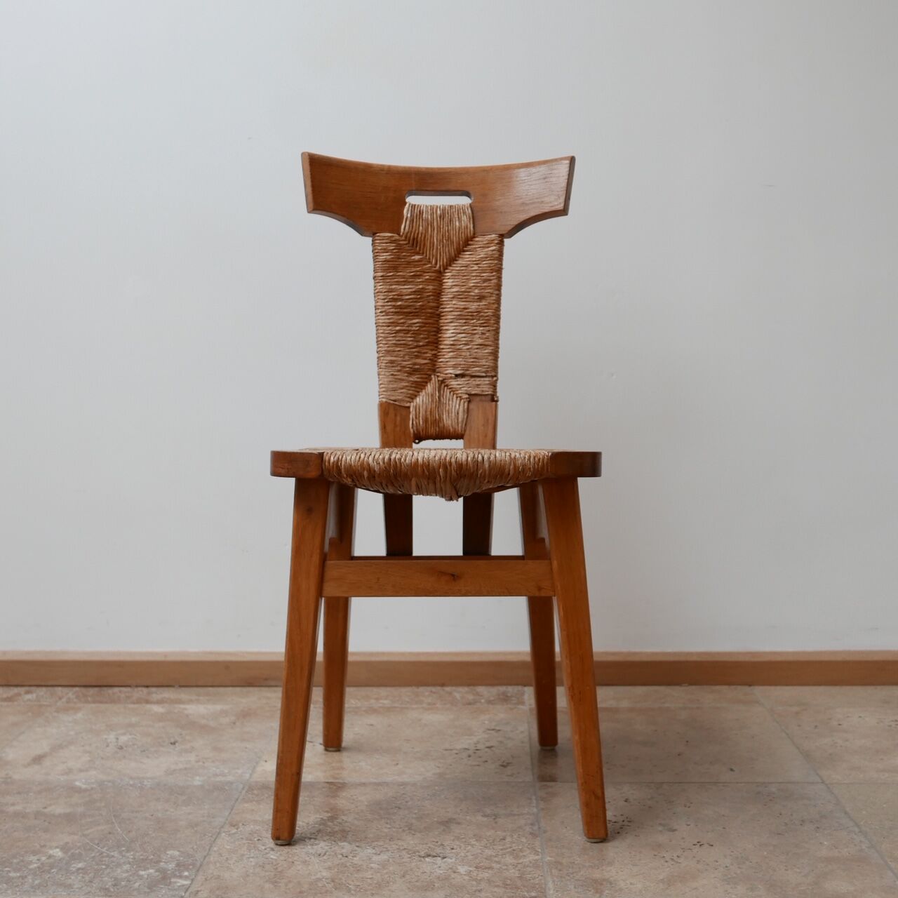 Set of Dutch Arts & Crafts Dining Chairs by W Kuyper