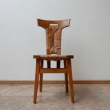 Ensemble de chaises de salle à manger hollandaises d’arts et d’artisanat par W Kuyper