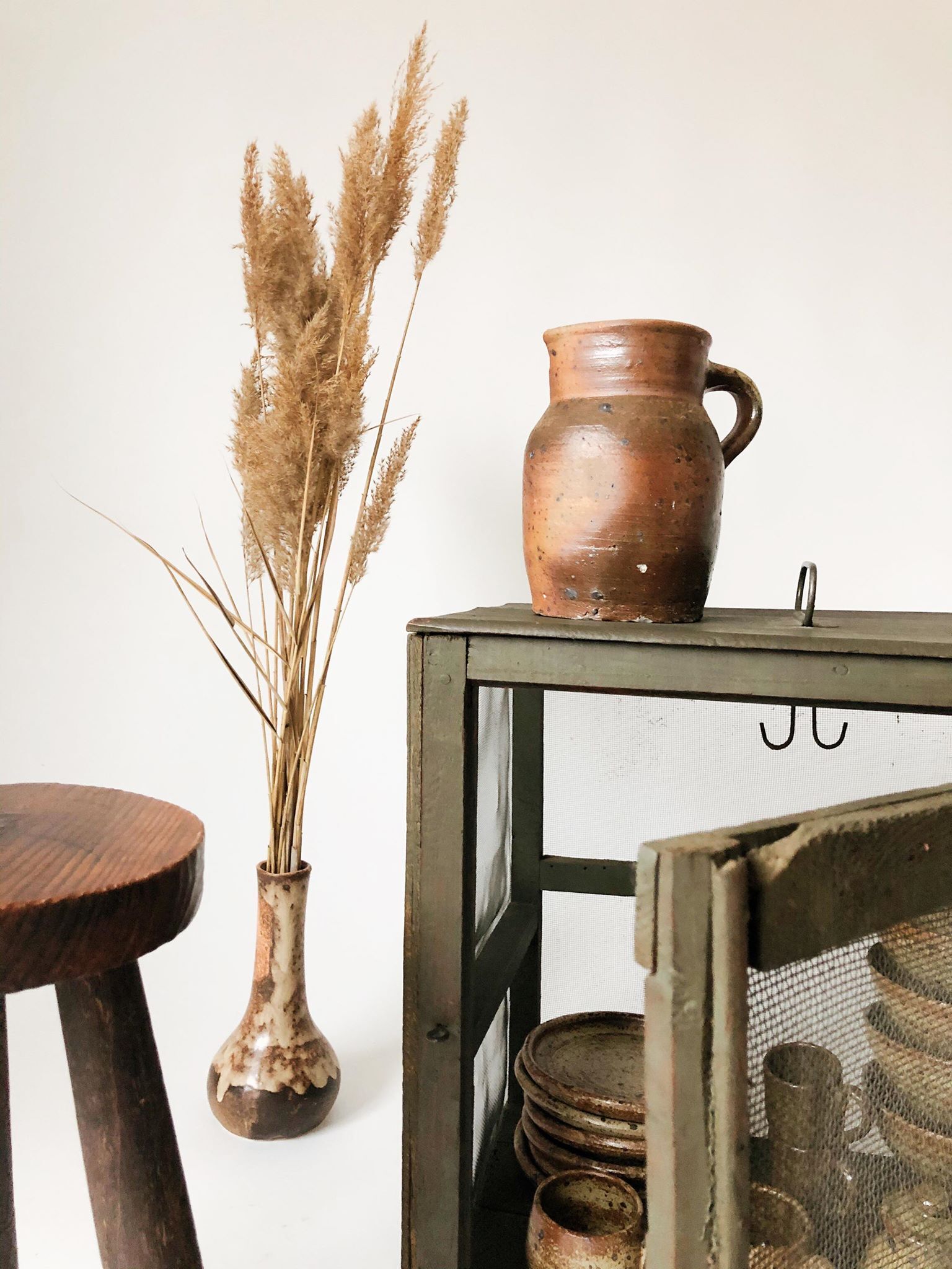 Garde manger ancien en bois