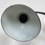 Dark Grey Industrial Scissor Wall Lamp from Elektroinstala, 1960s