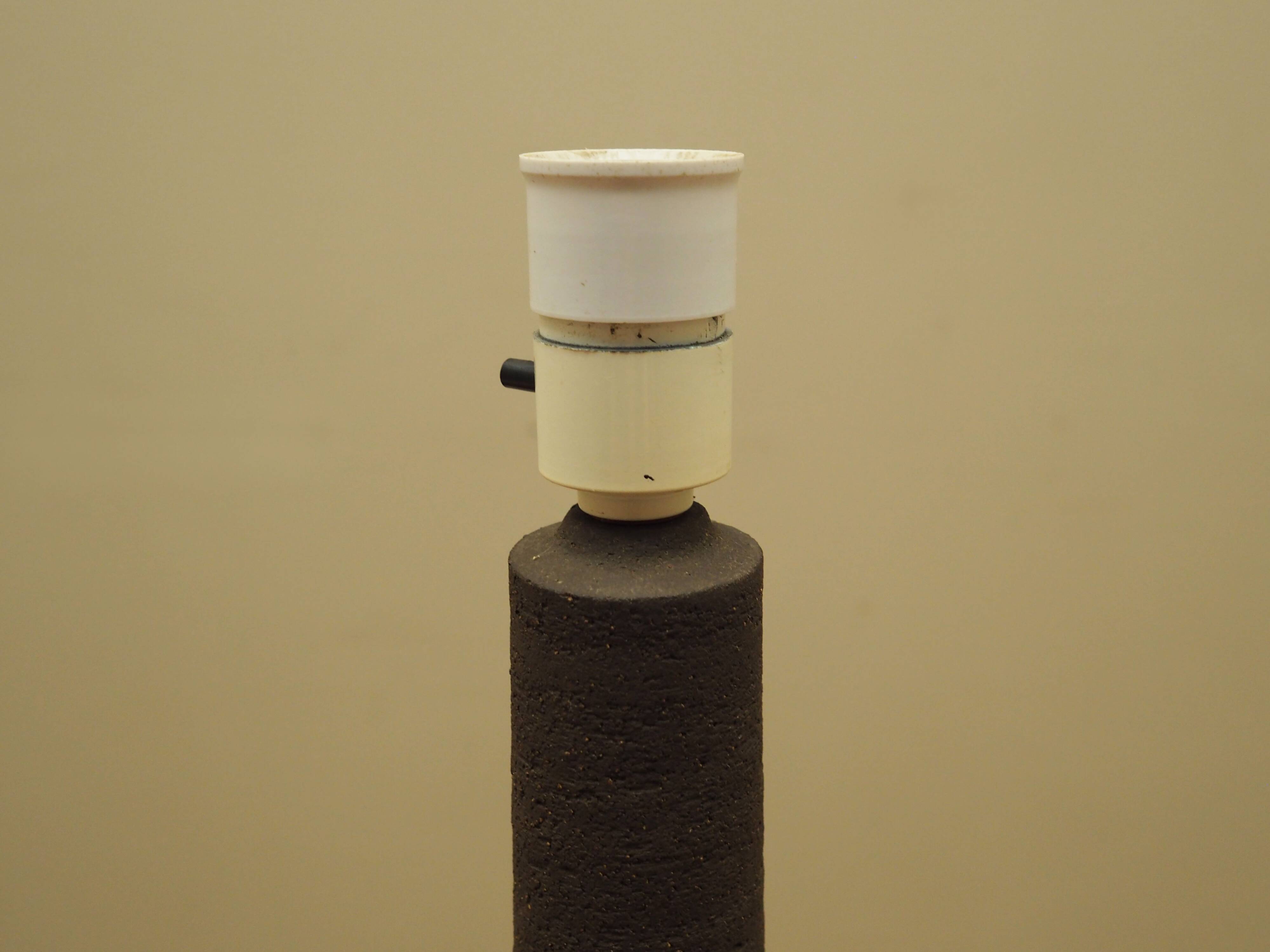 Ceramic lamp, Danish design, 1970s, production: Denmark