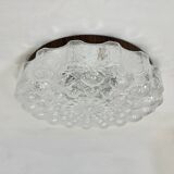 Mid-century design ceiling lamp flush mount , 1970s