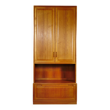 Module d'armoire en teck étagère Skandi Design 1, années 1970