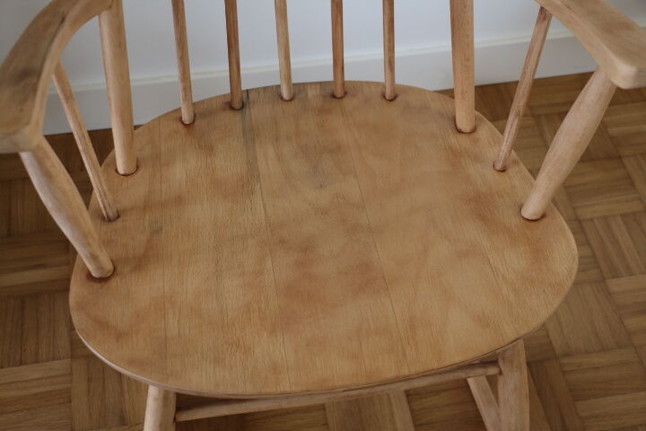 Scandinavian rocking-chair light beech