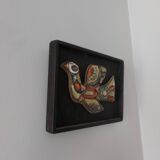 Plaque , ceramic roland zobel , the cyclades , anduze