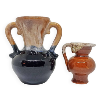 Miniature vase lot