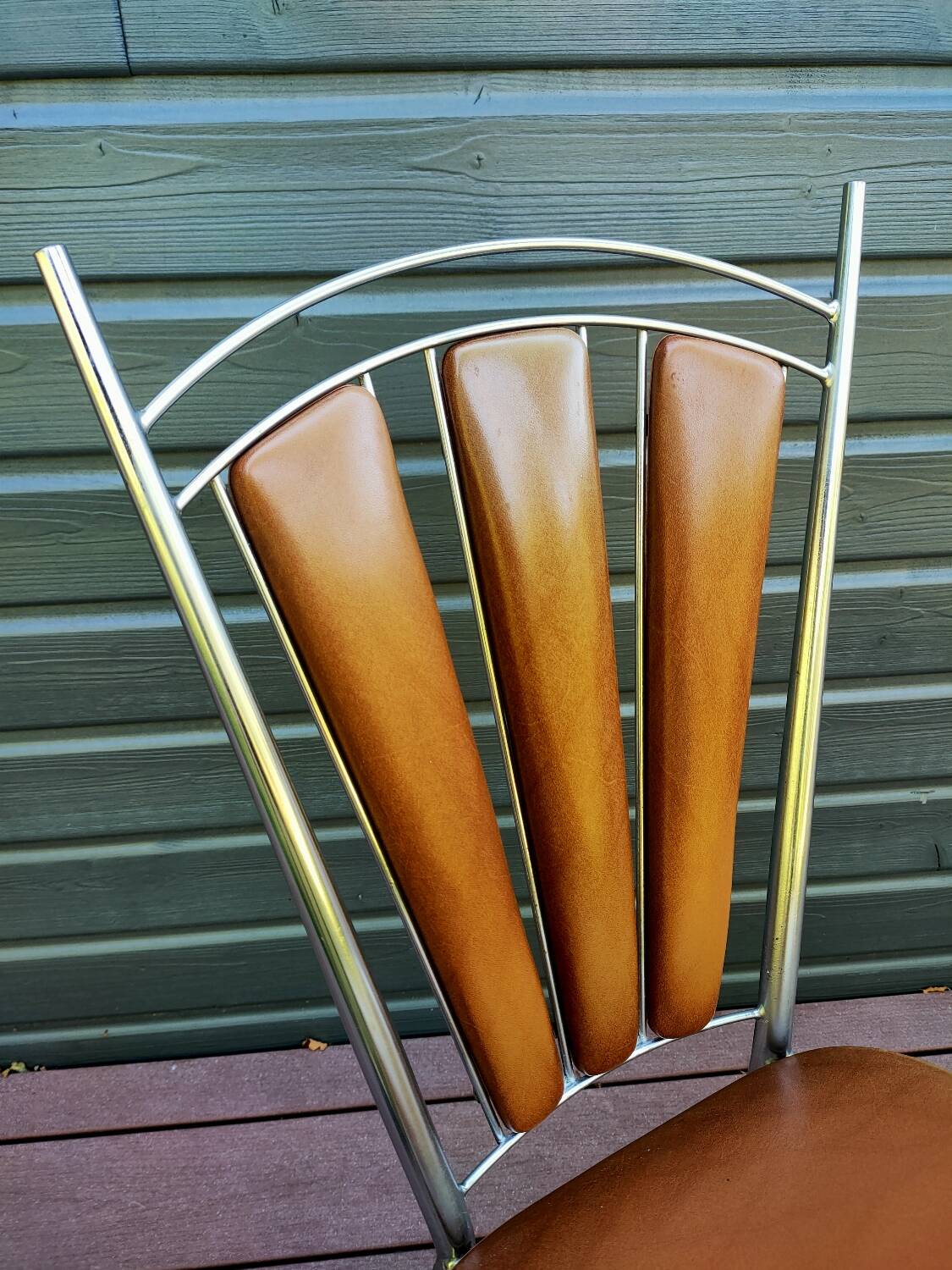 Chaise pétales Soudexvinyl vintage