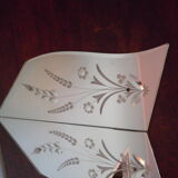 Double Venetian mirror, asymmetrical, beveled