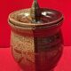 contemporary ceramic, 20th century, tobacco pot, signature to be identified