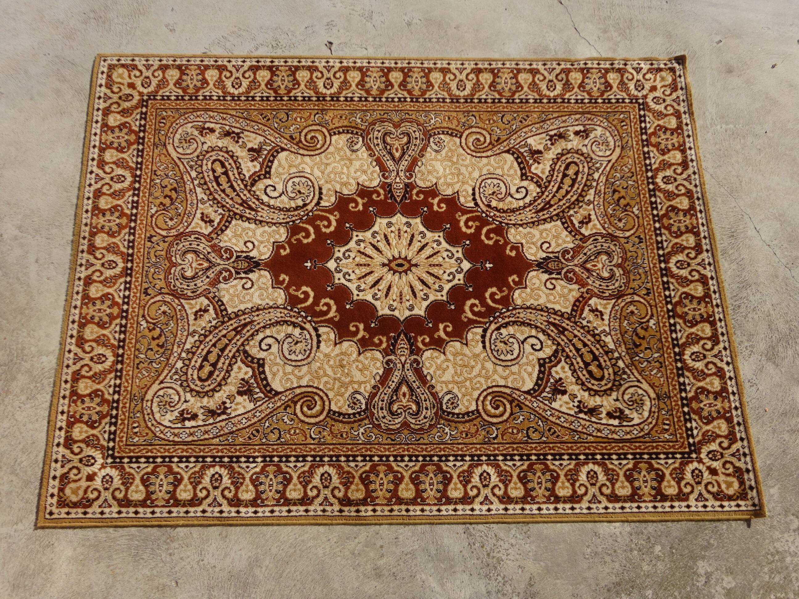 100% pure wool rug 170x230 cm