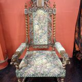 Neo-baroque armchair, circa 1880