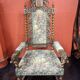 Neo-baroque armchair, circa 1880