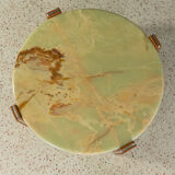 Onyx marble coffee table 70s