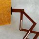 Accordion or scissor wall lamp, Scandinavian design from the 60s